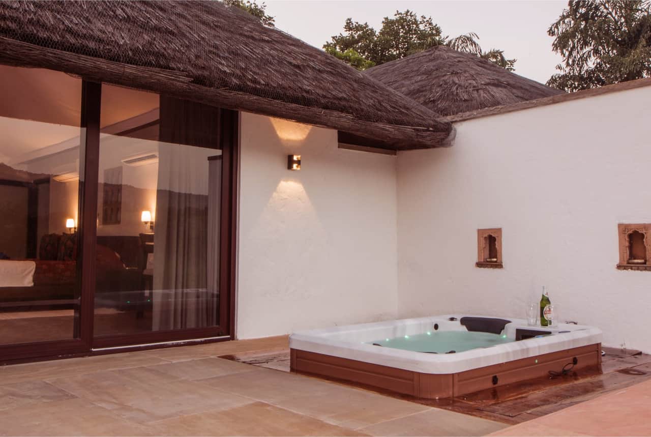 Cottage with plunge pool at Khem Villas