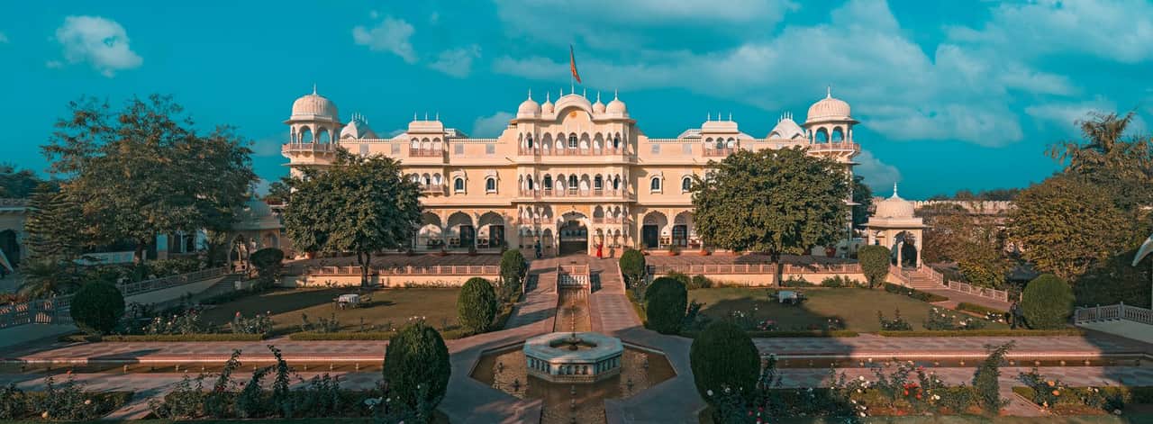 Aerial view of Nahargarh Ranthambhore