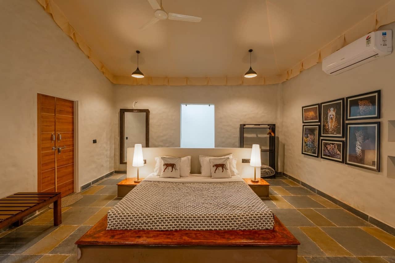 Guest room at Tiger Machan Resort