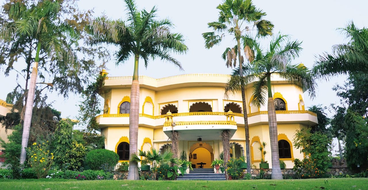 Facade of Raj Palace Resort