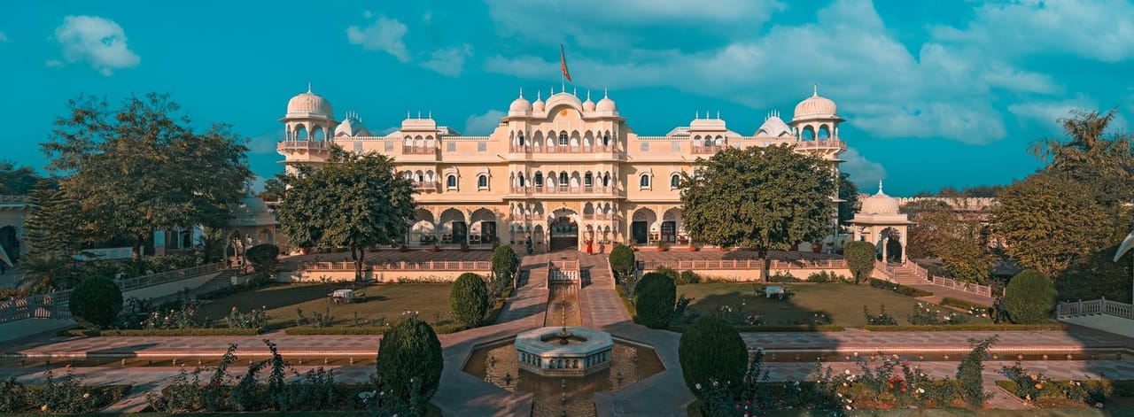 Aerial view of Nahargarh Ranthambhore