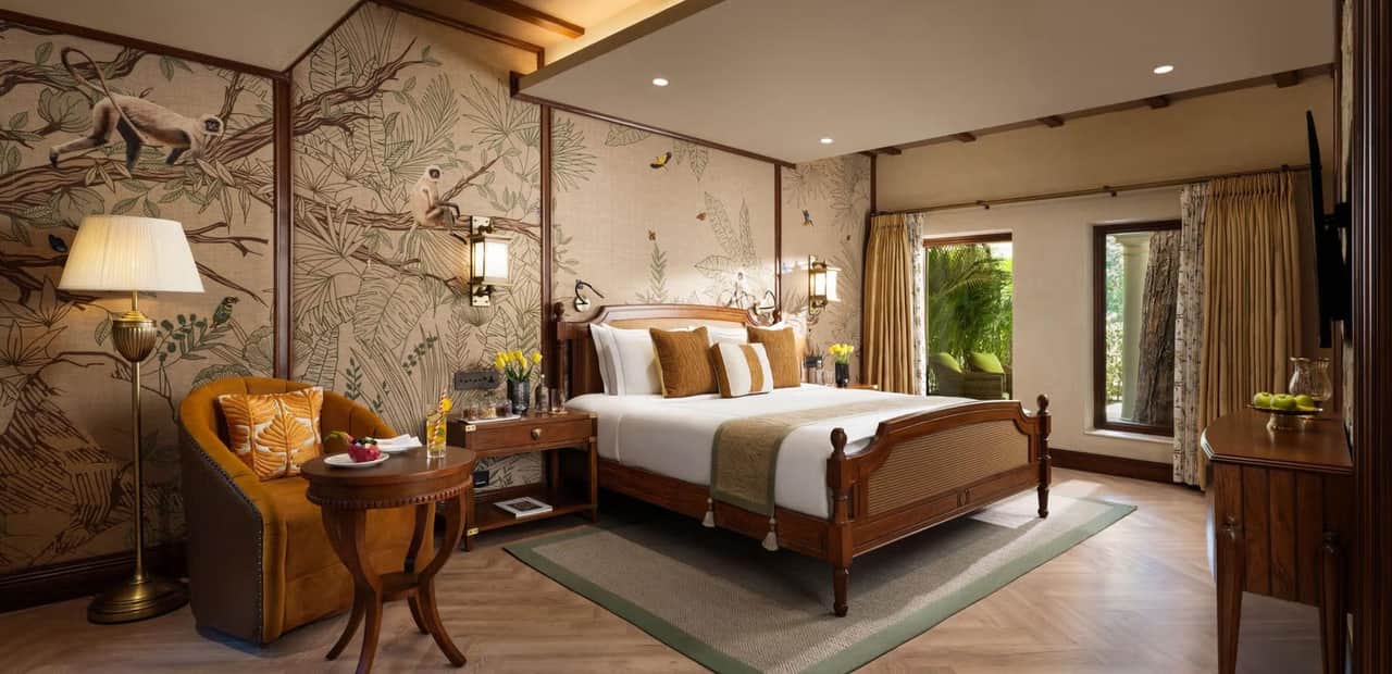 Guest room at Sawai Madhopur Lodge