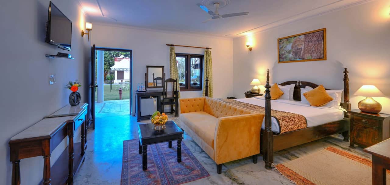 Cottage room at Tiger Den Resort